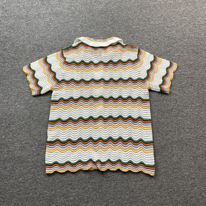 Conjunto Casablanca Crochet Blanco Multicolor