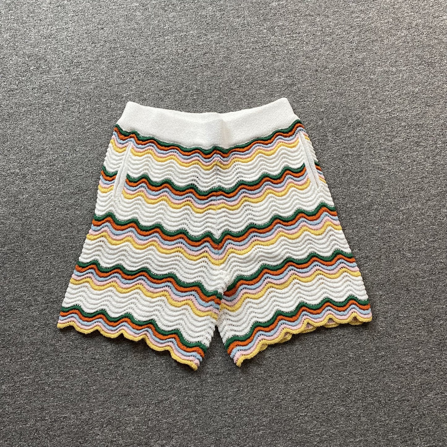 Conjunto Casablanca Crochet Blanco Multicolor