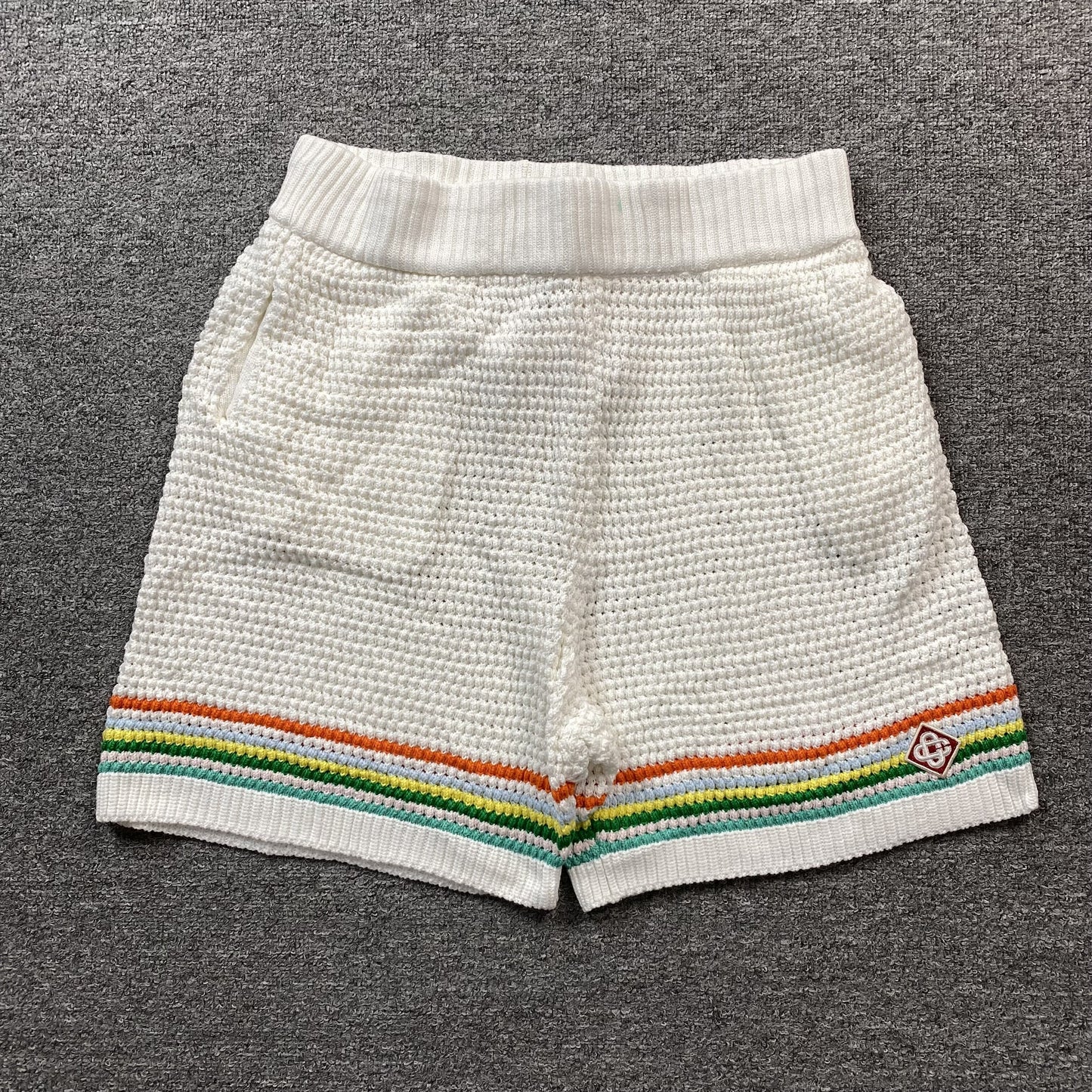 Conjunto Casablanca Crochet Blanco Multicolor