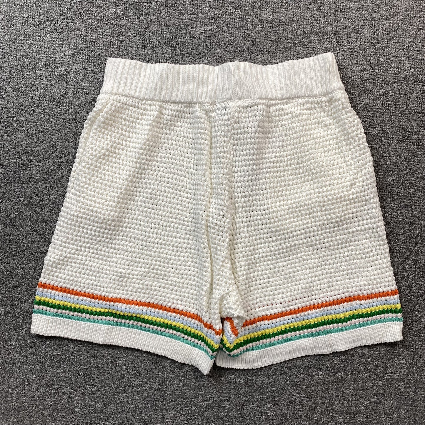 Conjunto Casablanca Crochet Blanco Multicolor