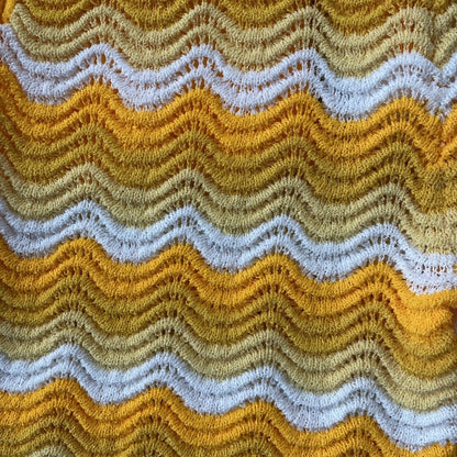Conjunto Casablanca Crochet Amarillo
