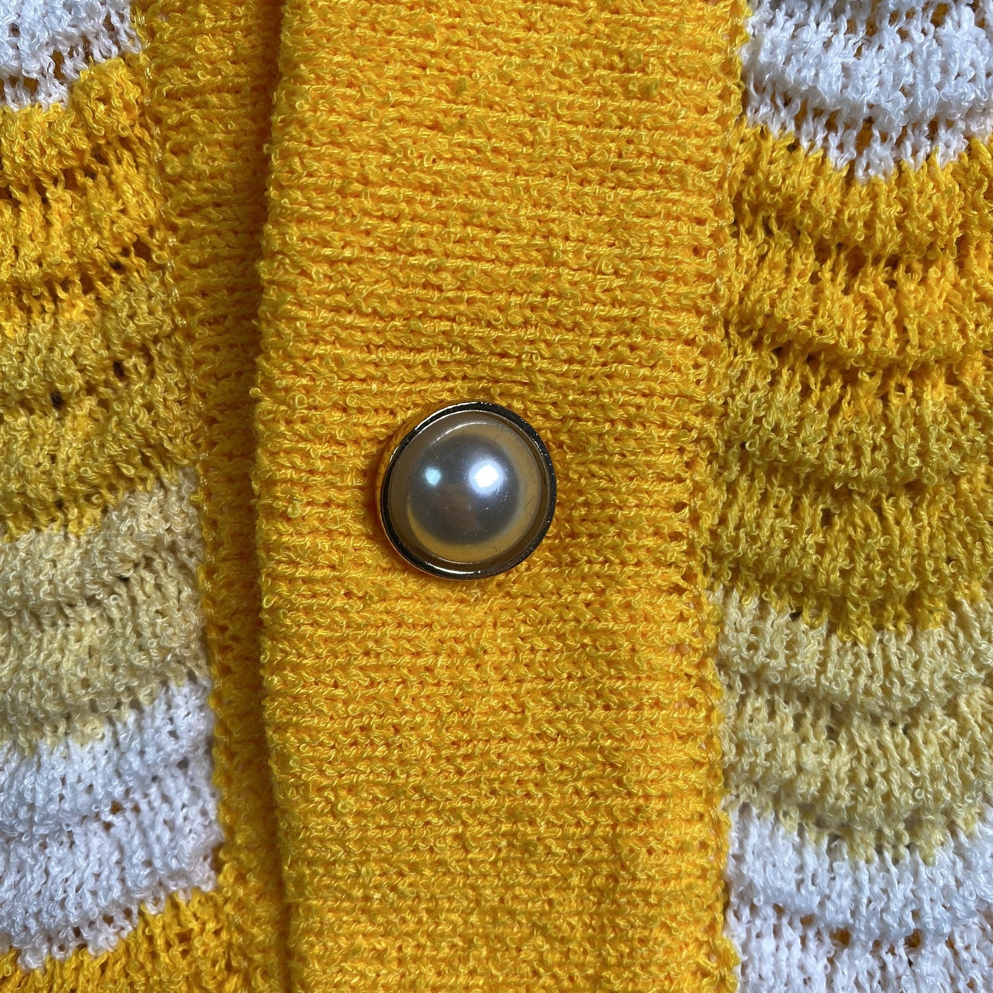 Conjunto Casablanca Crochet Amarillo