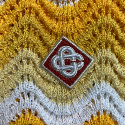 Conjunto Casablanca Crochet Amarillo
