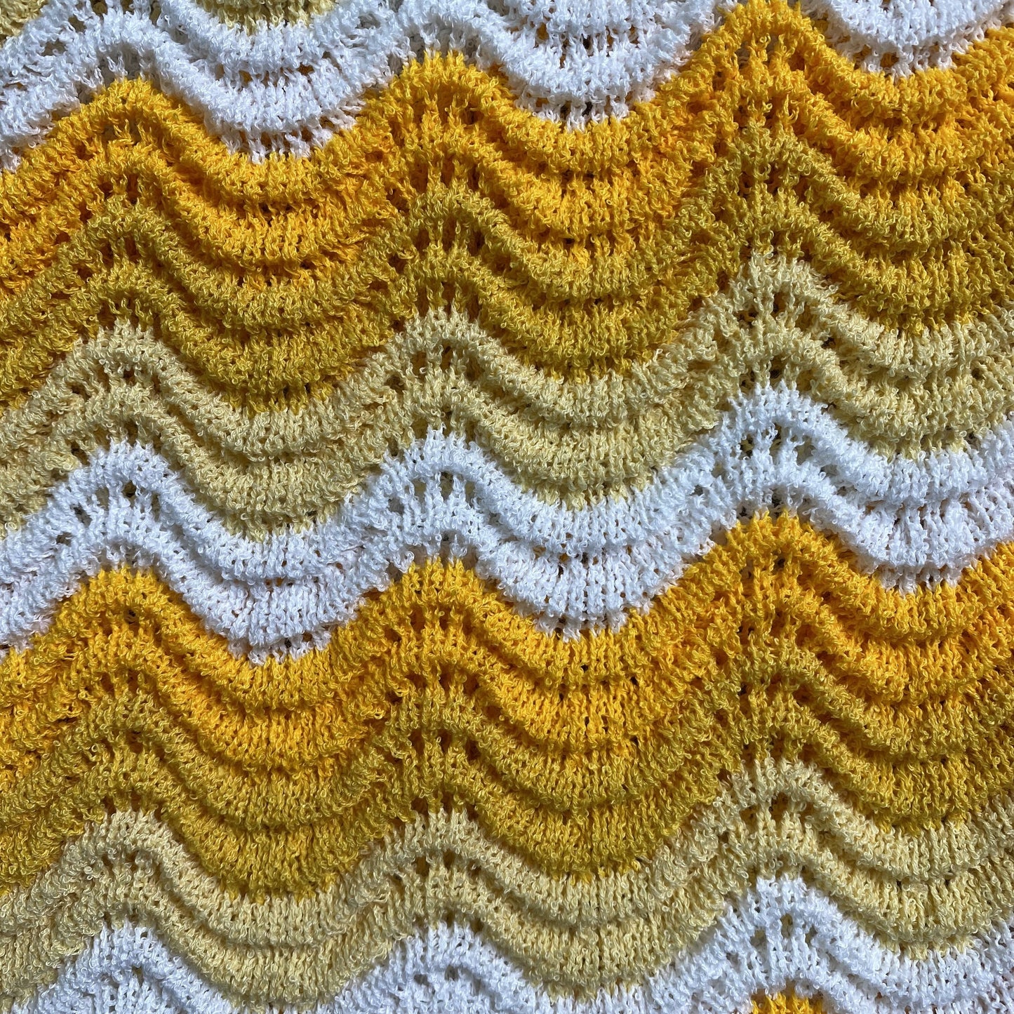 Conjunto Casablanca Crochet Amarillo