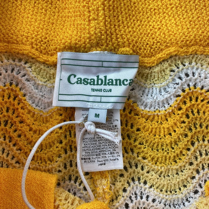 Conjunto Casablanca Crochet Amarillo