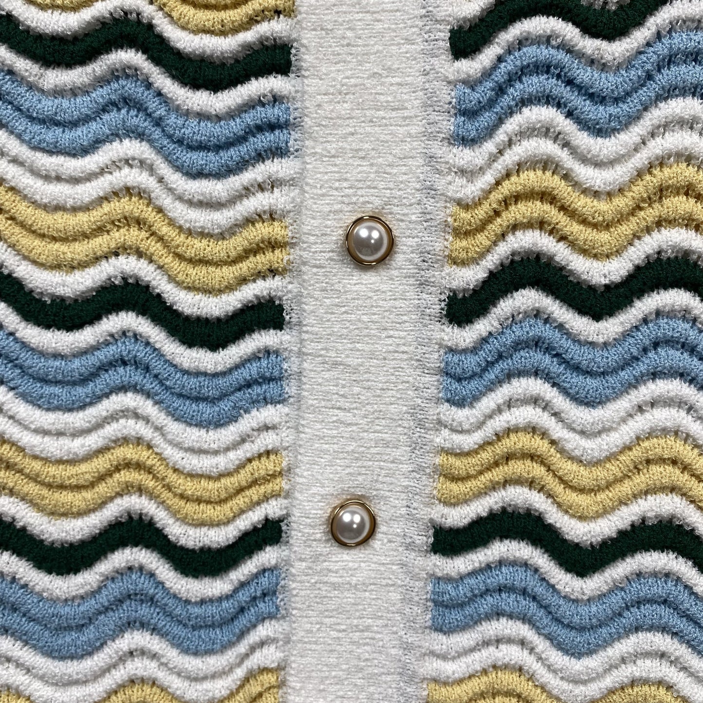 Conjunto Casablanca Crochet Amarillo Azul