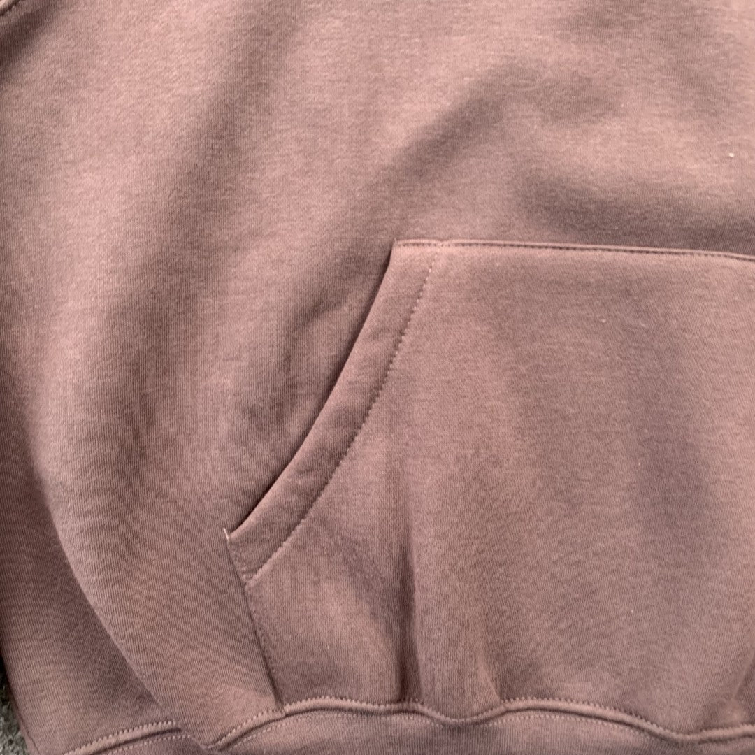 FEAR OF GOD ESSENTIALS HOODIE PLUM