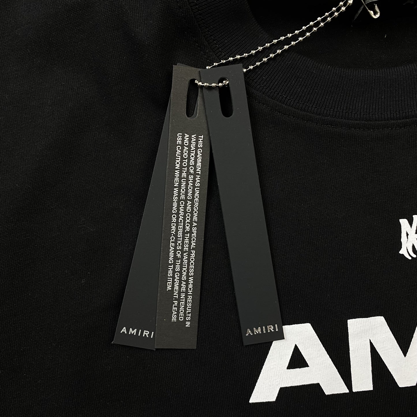 AMIRI 22 SKATER TEE BLACK