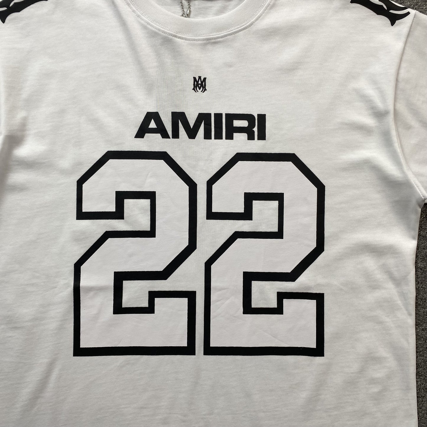 AMIRI 22 SKATER TEE WHITE