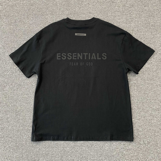 FEAR OF GOD ESSENTIALS TEE BLACK/STRETCH LIMO