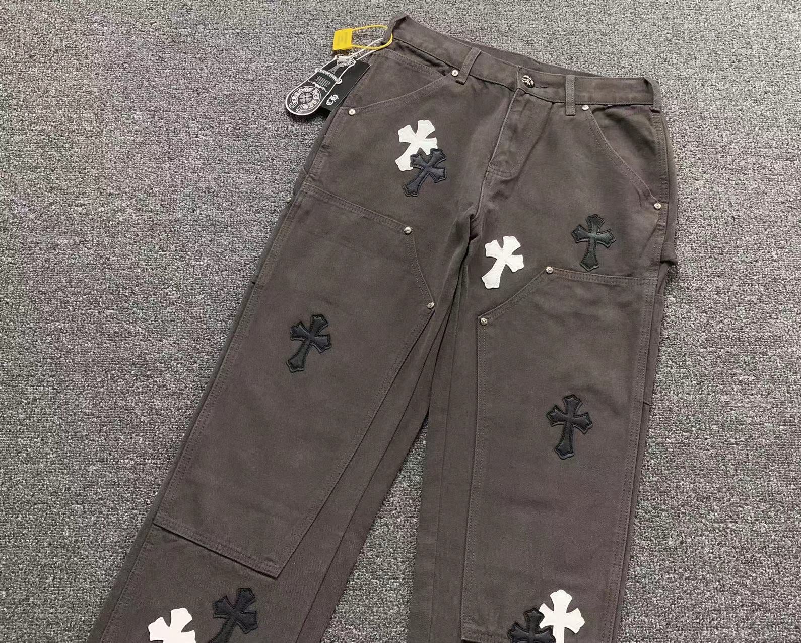 chrome-hearts-cross-patch-carpenter-pants-grey-10-Drip Store Argentina
