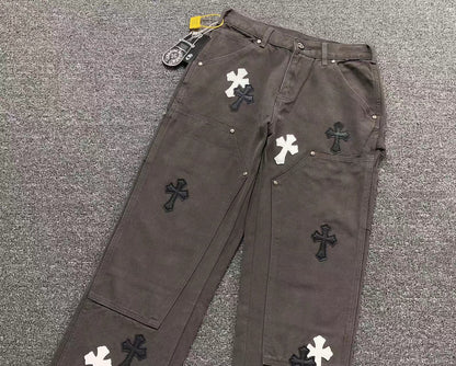 chrome-hearts-cross-patch-carpenter-pants-grey-10-Drip Store Argentina
