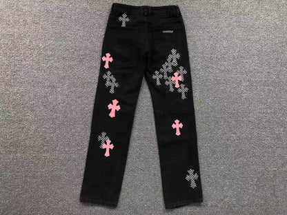 chrome-hearts-cross-patch-fleurknee-jeans-black-2-Drip Store Argentina