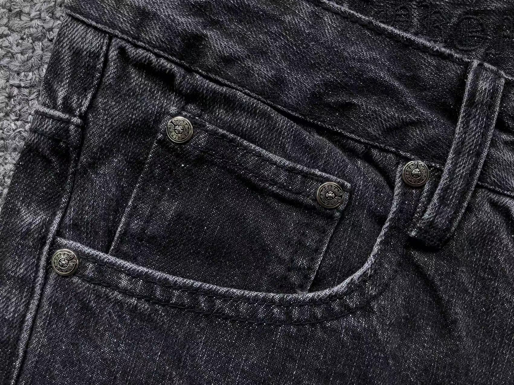 chrome-hearts-cross-patch-jeans-black-13-Drip Store Argentina