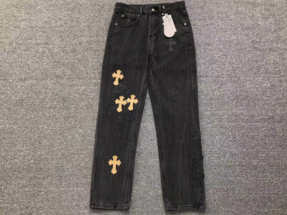 chrome-hearts-cross-patch-jeans-black_6329d885-Drip Store Argentina