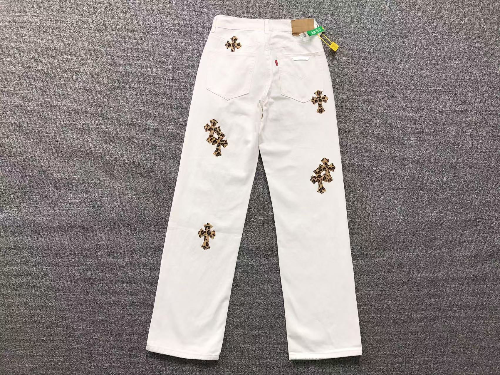 chrome-hearts-leopard-cross-patch-jeans-white-2-Drip Store Argentina