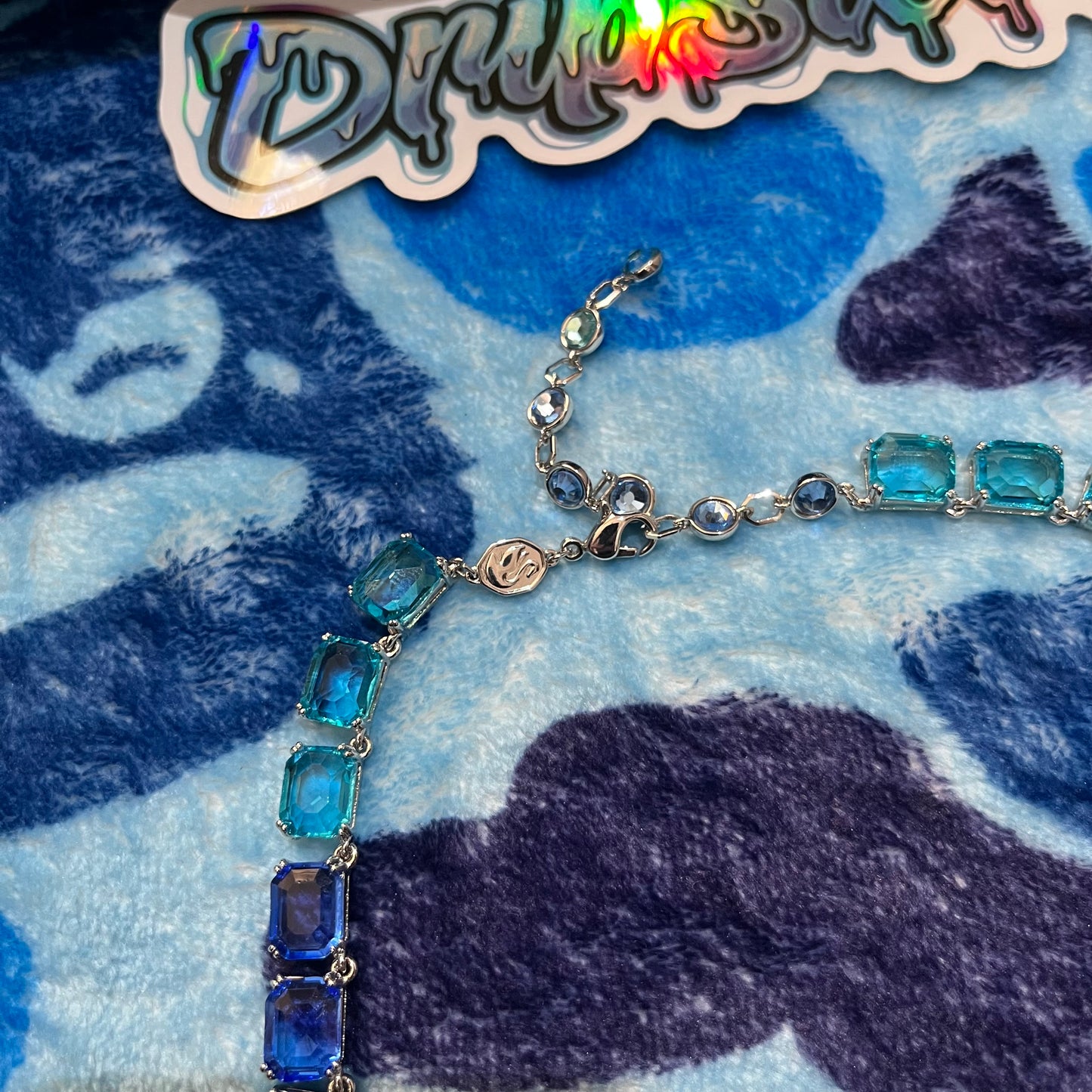 Collar Swarovski Millenia Azul