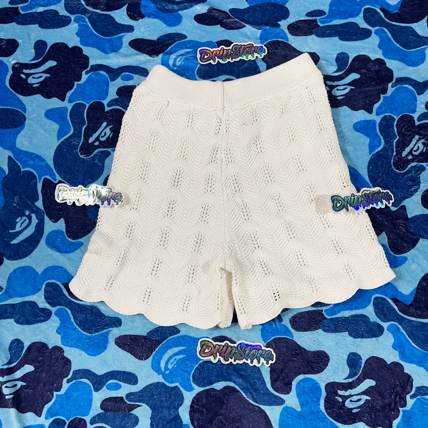 Conjunto Casablanca Crochet Blanco XXL