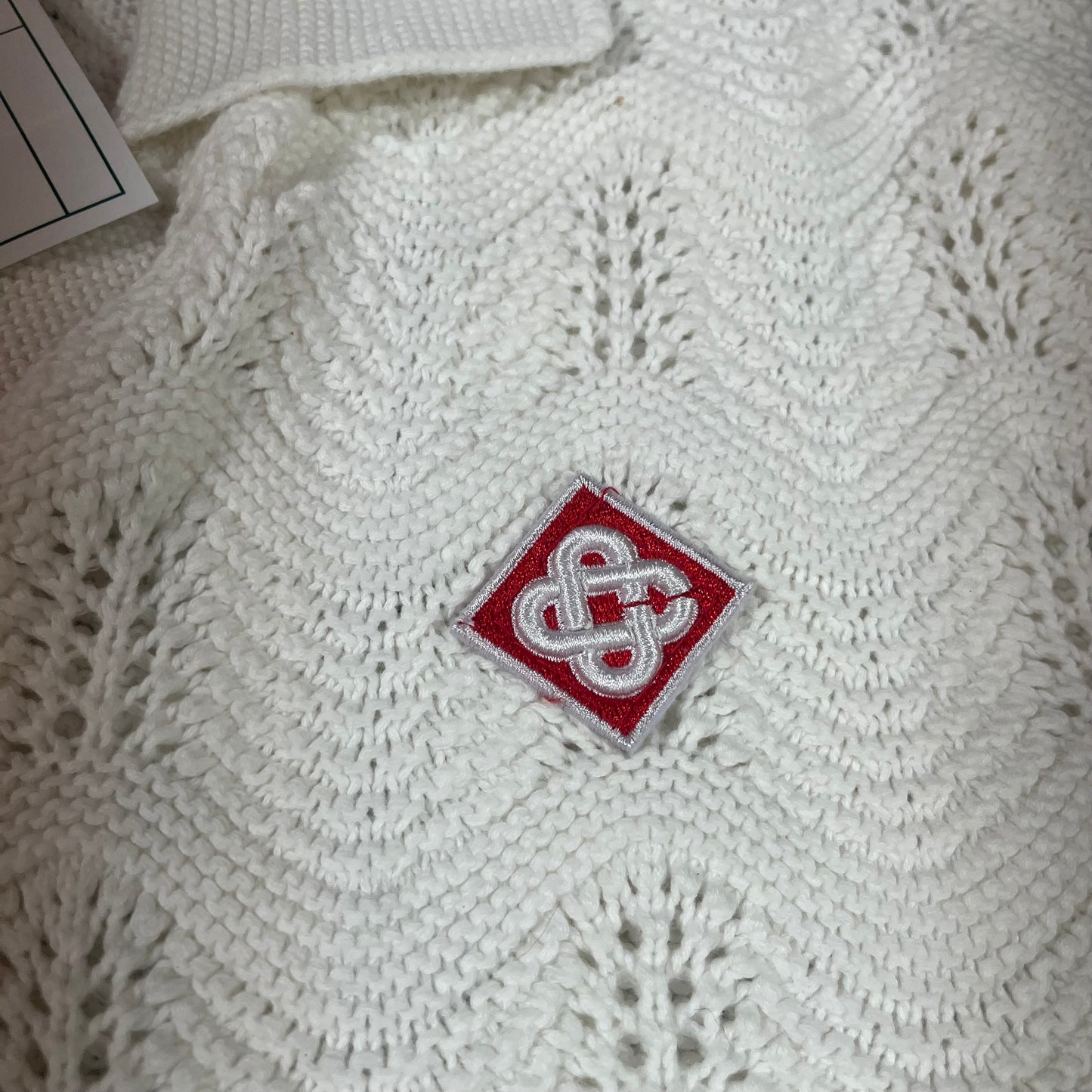 Conjunto Casablanca Crochet Blanco XXL