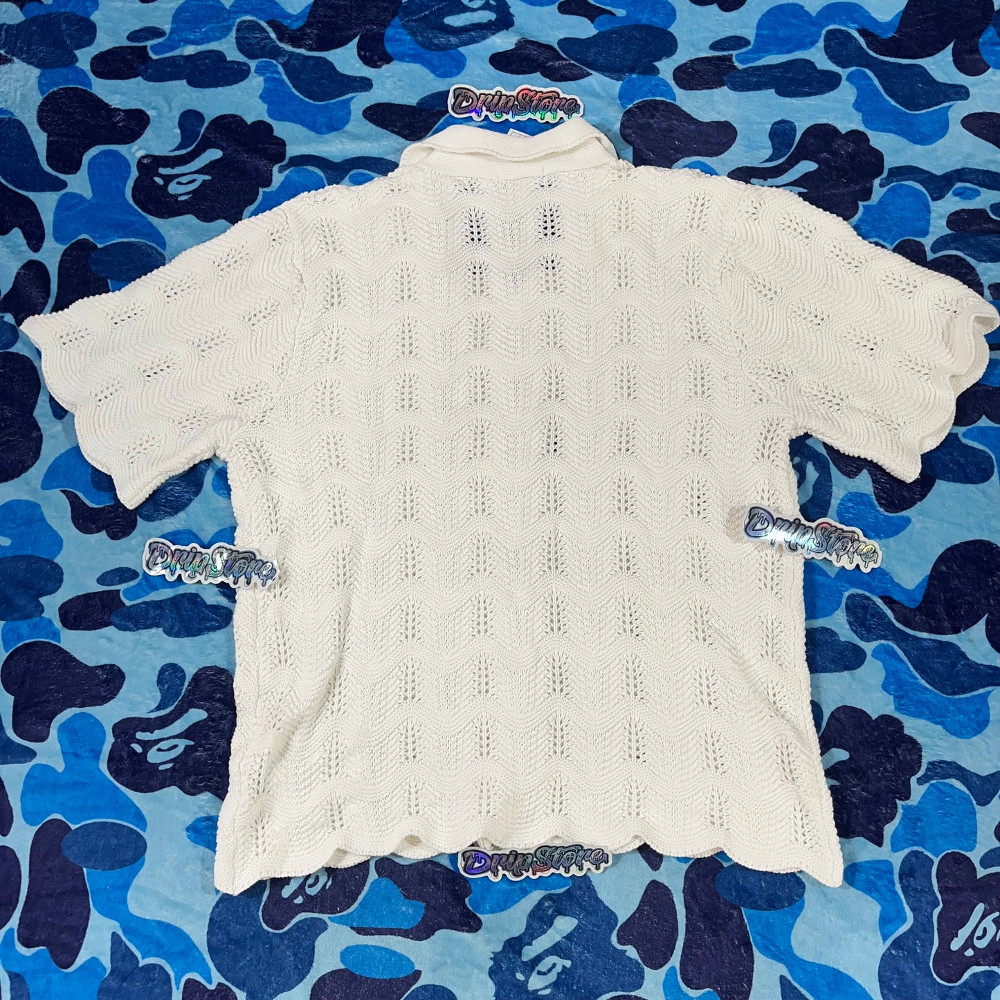 Conjunto Casablanca Crochet Blanco XXL