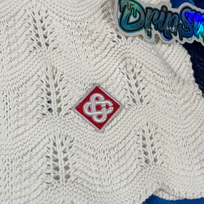 Conjunto Casablanca Crochet Blanco XXL