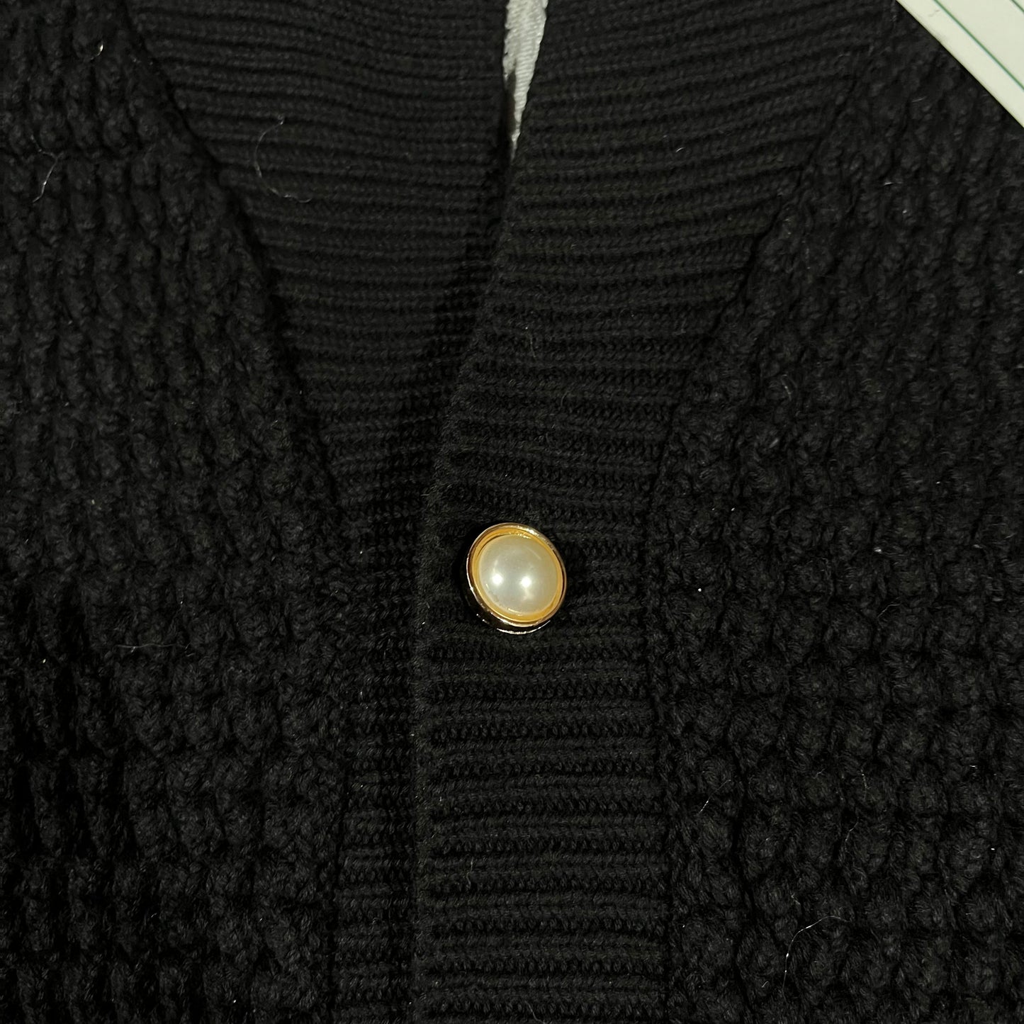 Conjunto Casablanca Crochet Negro Logo XL