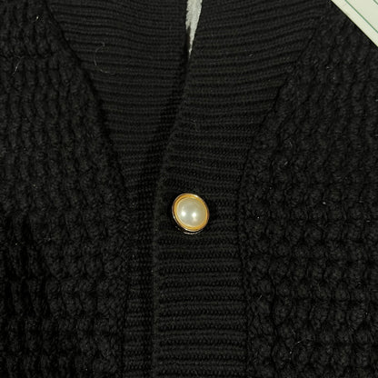 Conjunto Casablanca Crochet Negro Logo XL