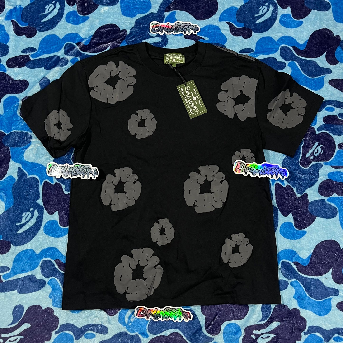 Conjunto Denim Tears Monochrome L