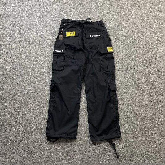 corteiz-5-starz-guerillaz-cargo-pant-black-2-Drip Store Argentina