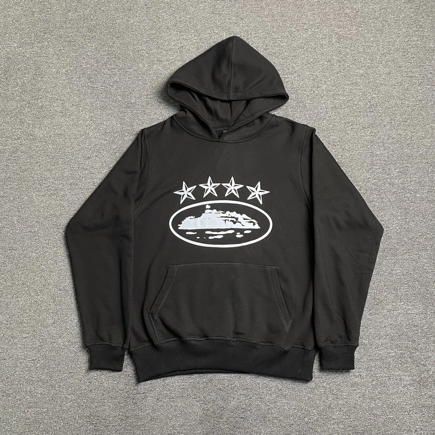 corteiz-alcatraz-4-starz-hoodie-black-Drip Store Argentina