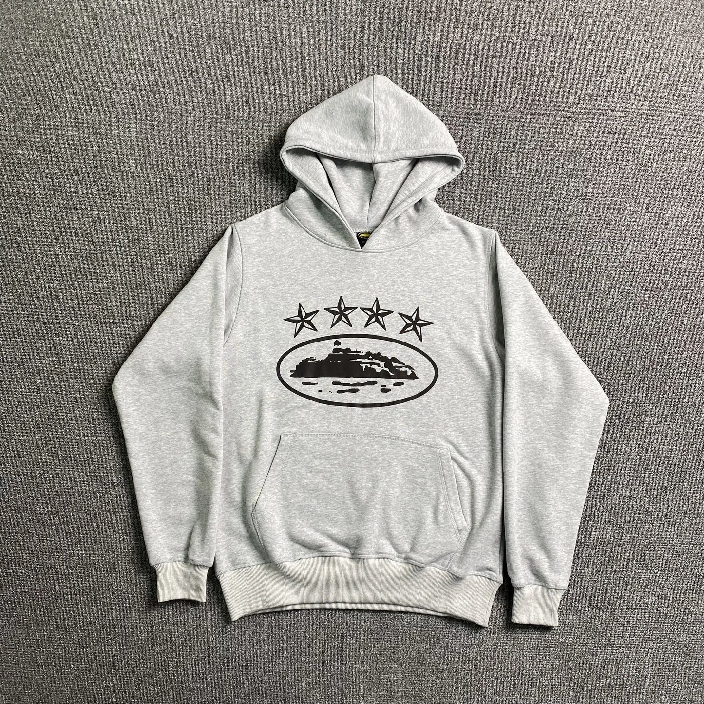 corteiz-alcatraz-4-starz-hoodie-grey-Drip Store Argentina