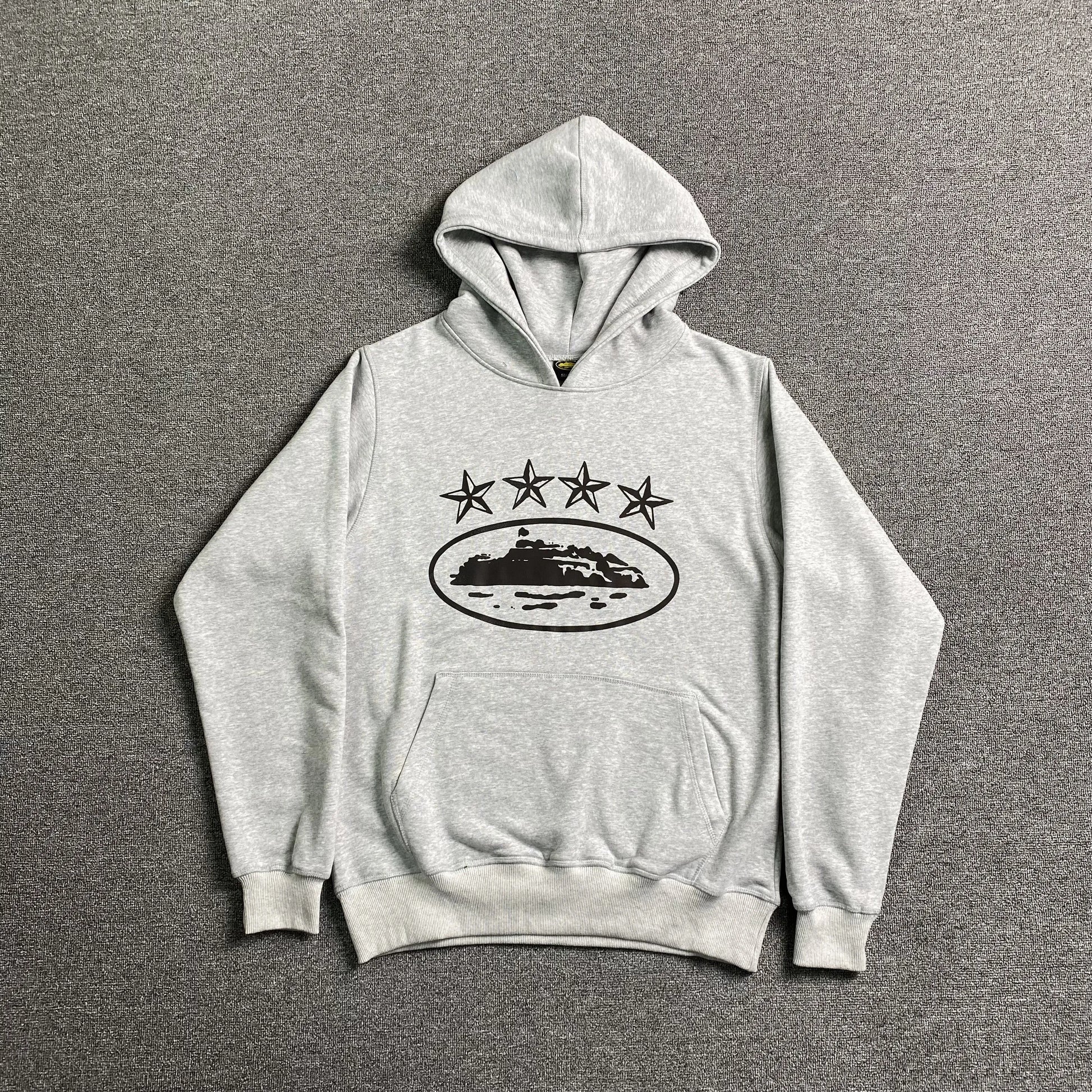 corteiz-alcatraz-4-starz-hoodie-grey-Drip Store Argentina