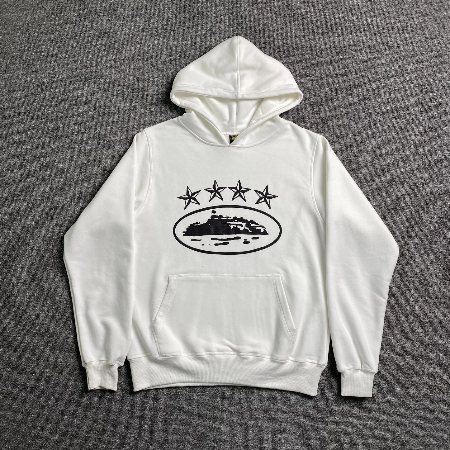 corteiz-alcatraz-4-starz-hoodie-white-Drip Store Argentina