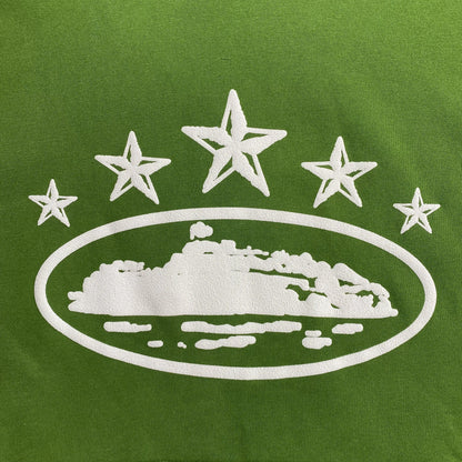 corteiz-alcatraz-5-starz-hoodie-green-2-Drip Store Argentina