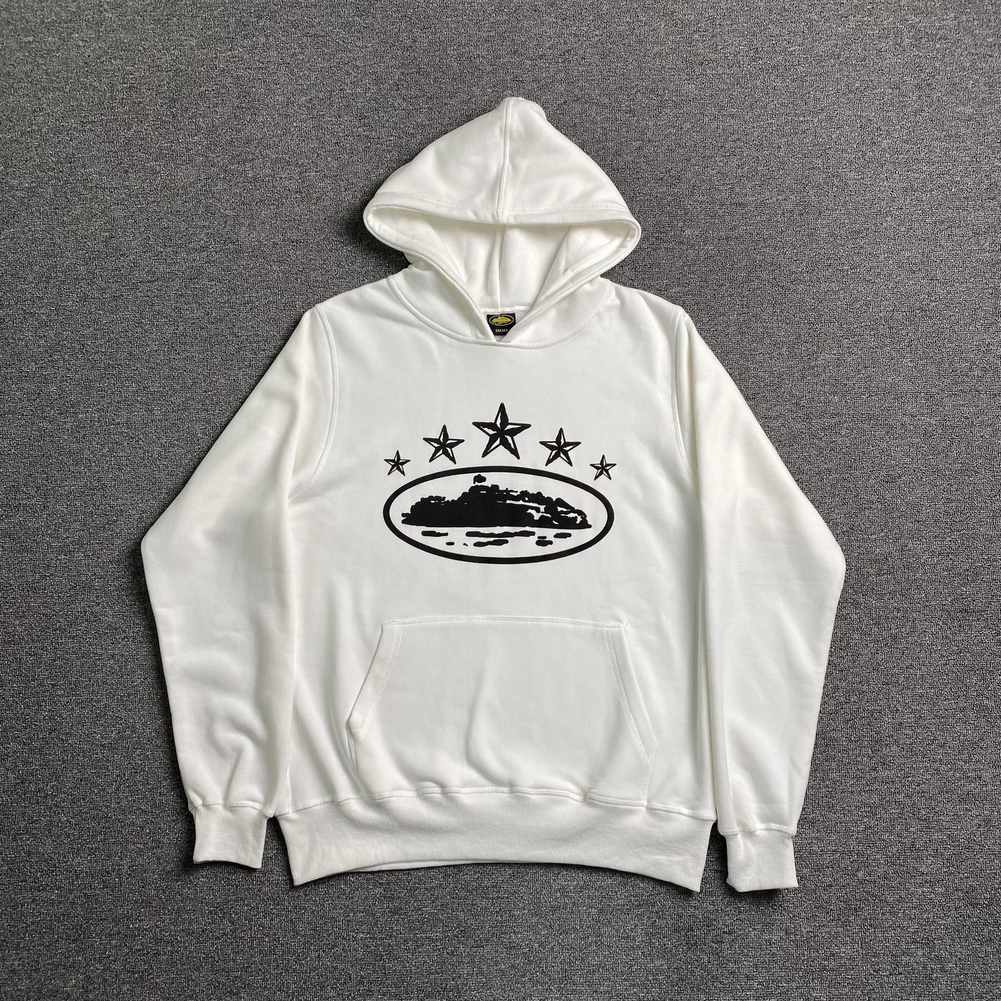 corteiz-alcatraz-5-starz-hoodie-white-Drip Store Argentina