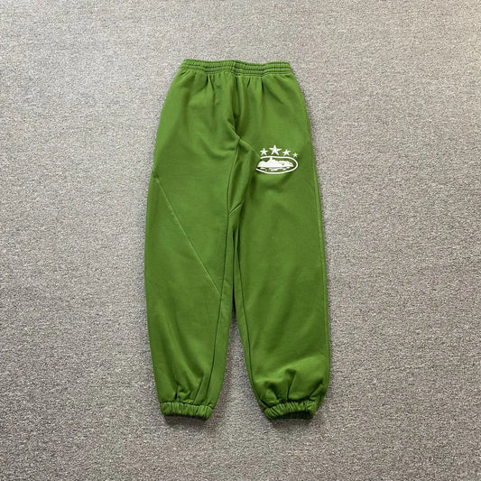 corteiz-alcatraz-5-starz-sweatpant-green-Drip Store Argentina