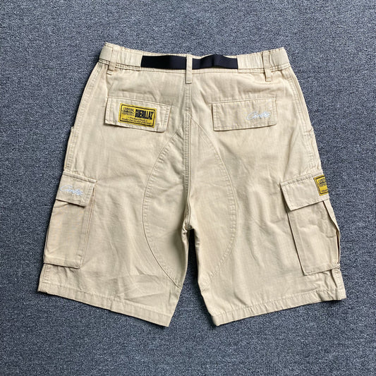 corteiz-alcatraz-cargo-shorts-beige-2-Drip Store Argentina