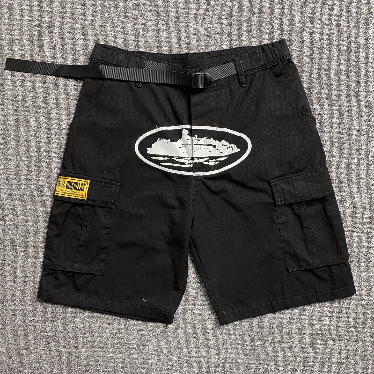 corteiz-alcatraz-cargo-shorts-black-Drip Store Argentina