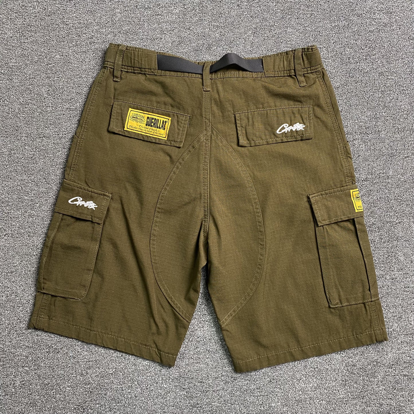 corteiz-alcatraz-cargo-shorts-brown-2-Drip Store Argentina