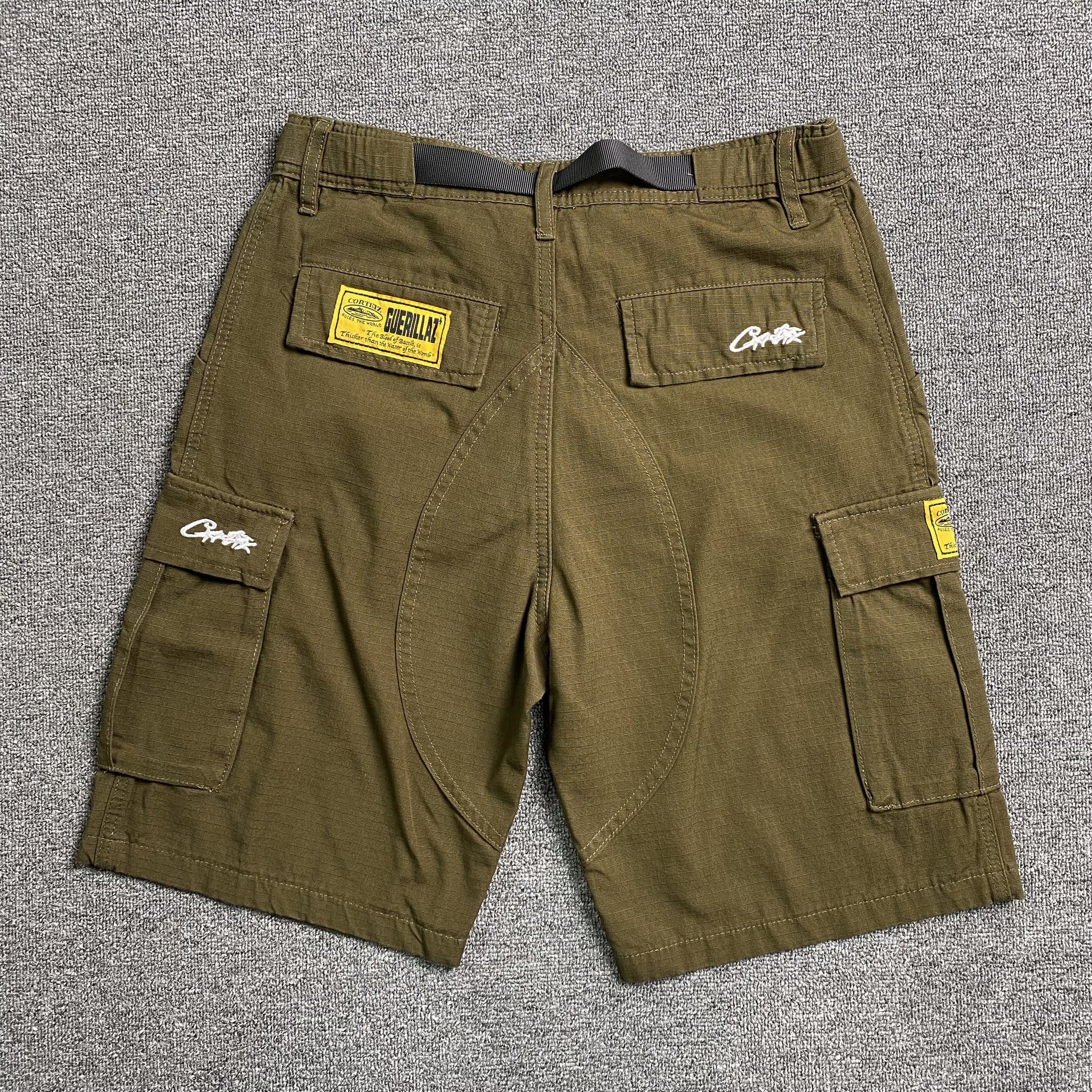 corteiz-alcatraz-cargo-shorts-brown-2-Drip Store Argentina