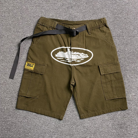 corteiz-alcatraz-cargo-shorts-brown-Drip Store Argentina
