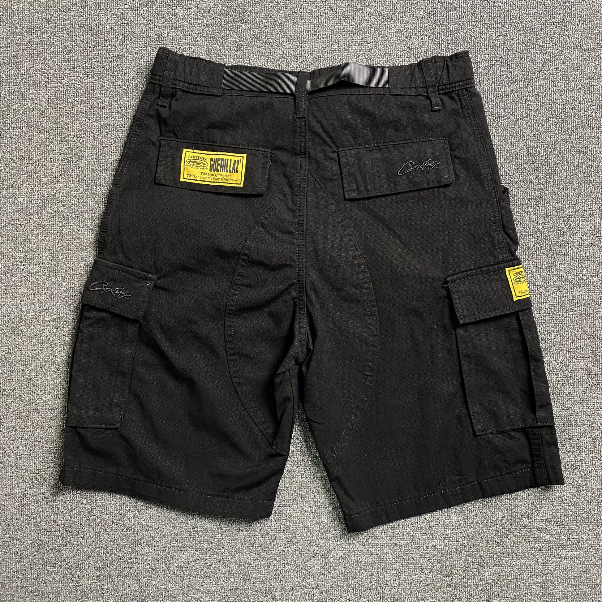 corteiz-alcatraz-cargo-shorts-triple-black-2-Drip Store Argentina
