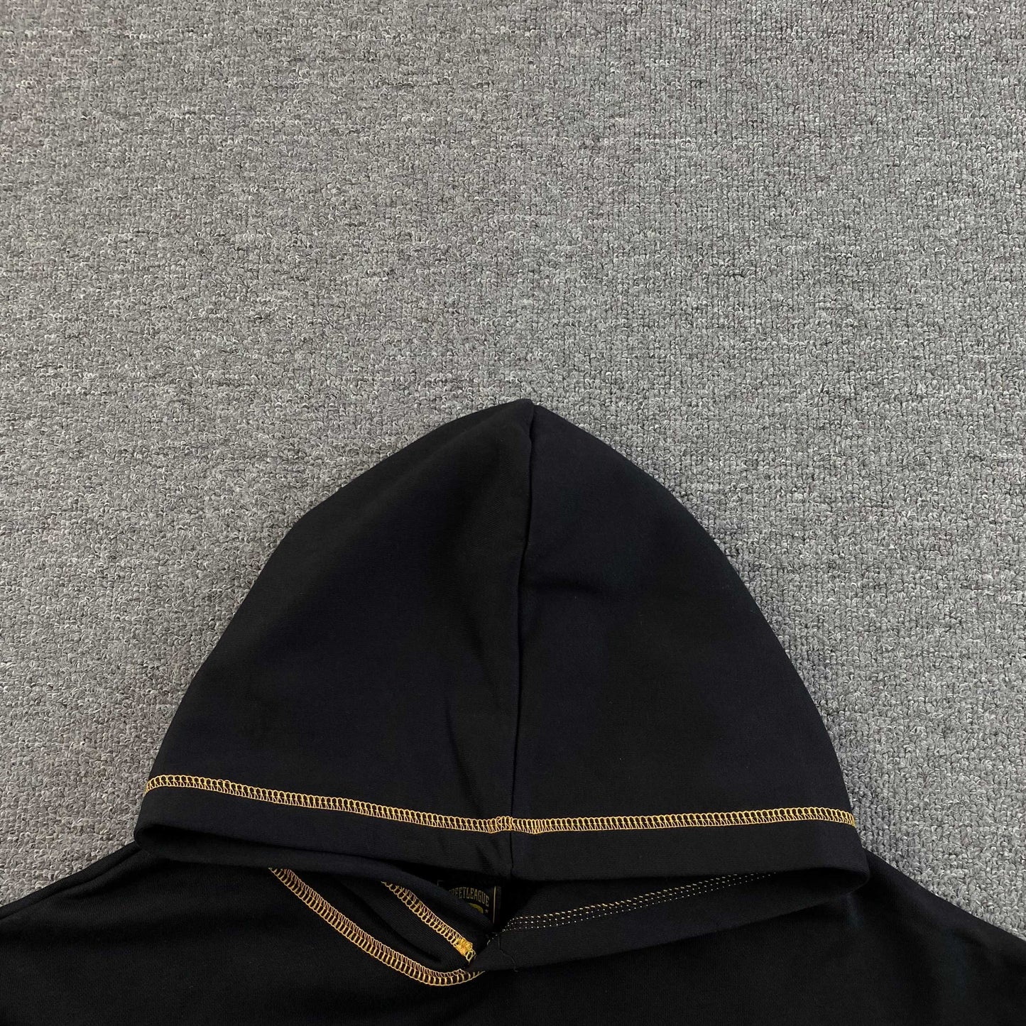 Buzo Corteiz Alcatraz Contrast Hoodie Negro