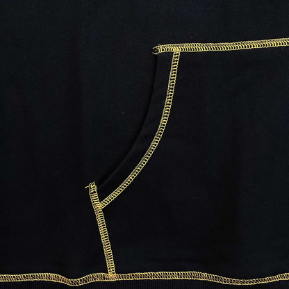 Buzo Corteiz Alcatraz Contrast Hoodie Negro