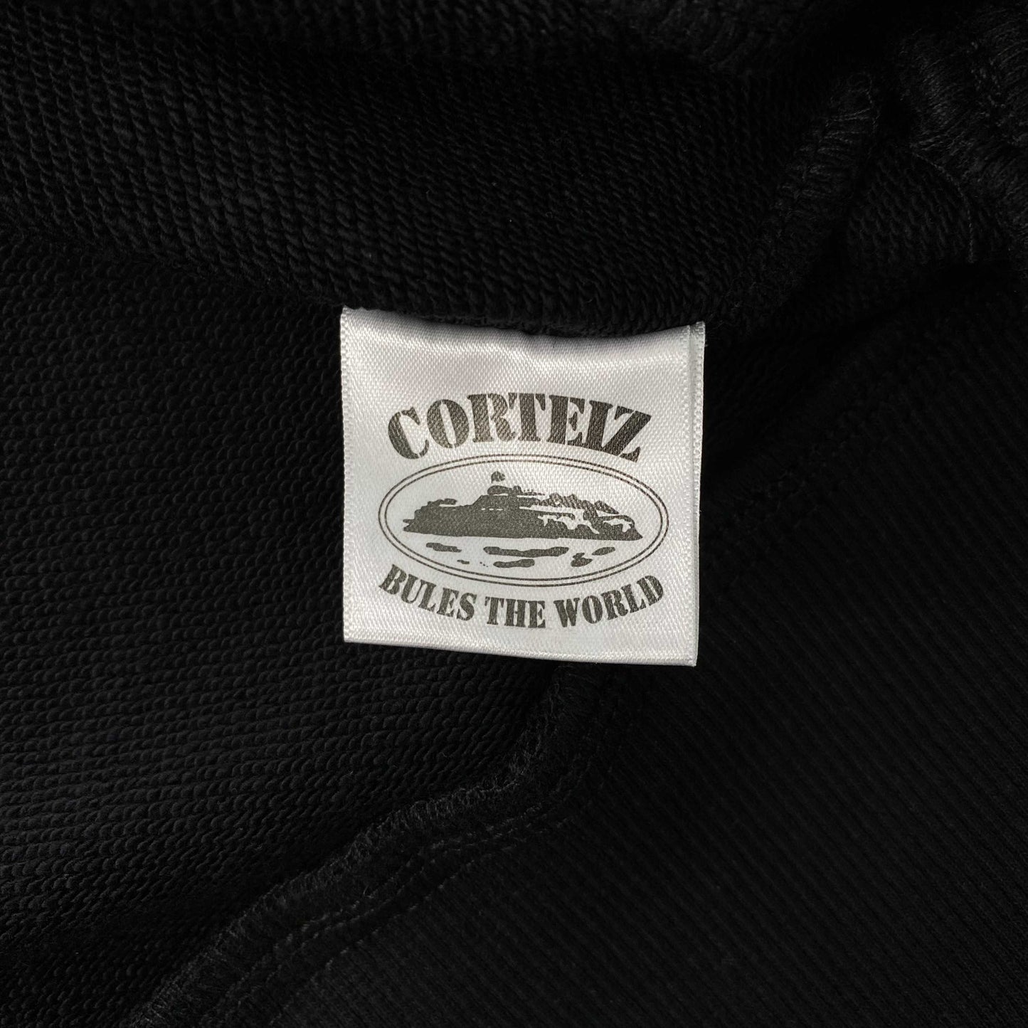 Buzo Corteiz Alcatraz Contrast Hoodie Negro