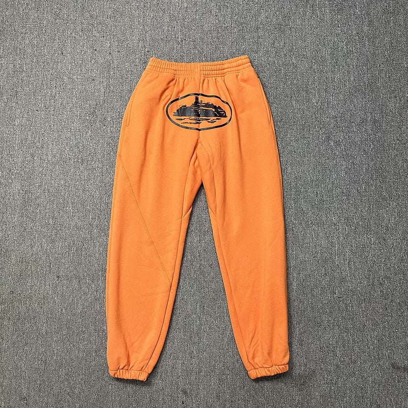 Conjunto Corteiz Alcatraz Naranja