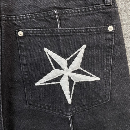 corteiz-c-star-denim-shorts-black-4-Drip Store Argentina