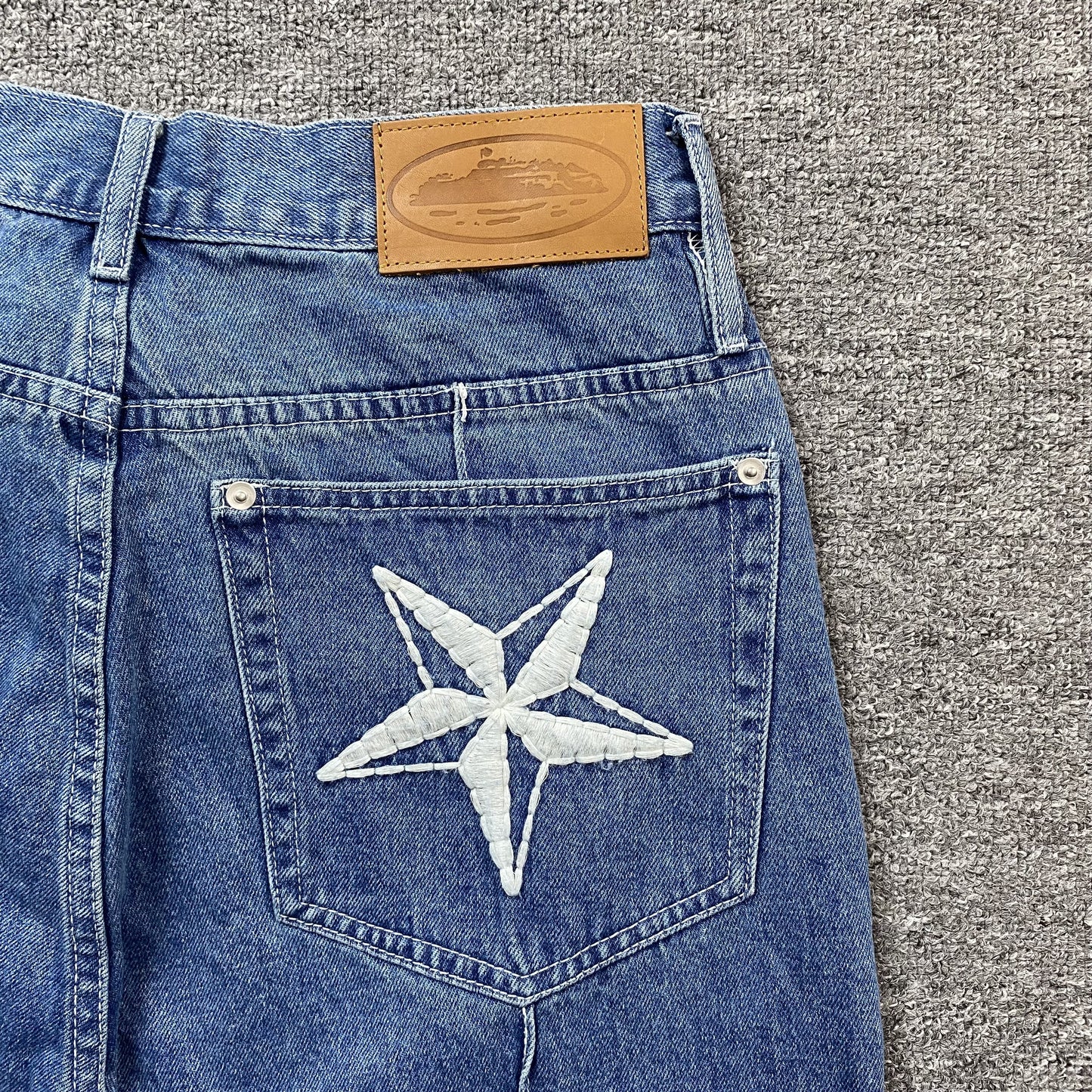 corteiz-c-star-denim-shorts-blue-3-Drip Store Argentina