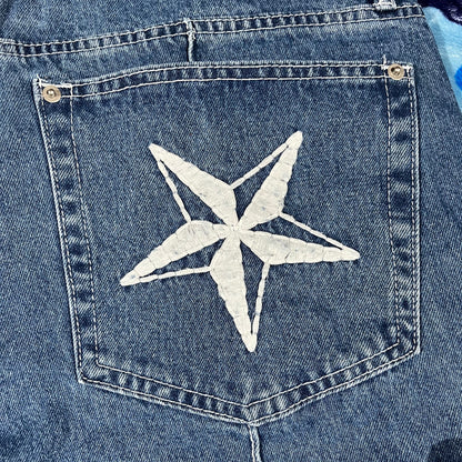 Bermuda Corteiz C-Star Jean Azul