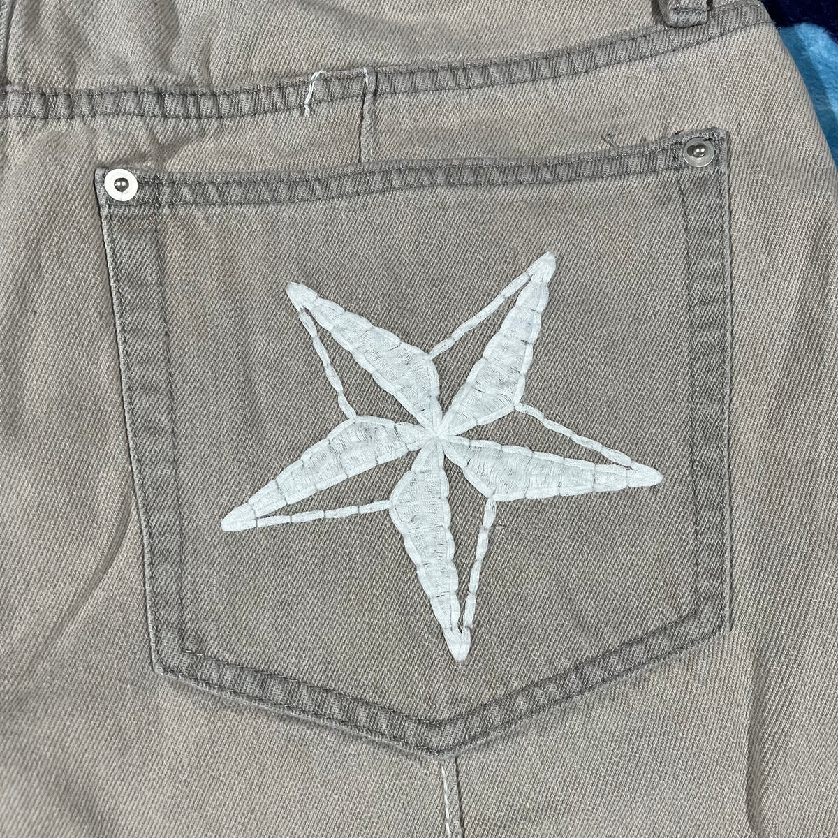 Bermuda Corteiz C-Star Jean Gris